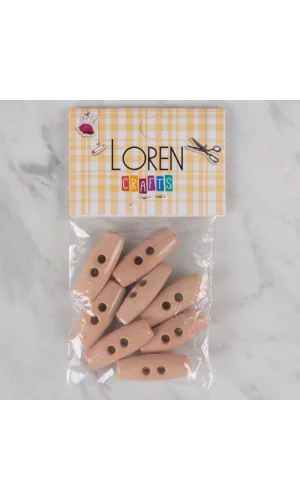 Loren Crafts somon 8 li çoban düğmesi - 73