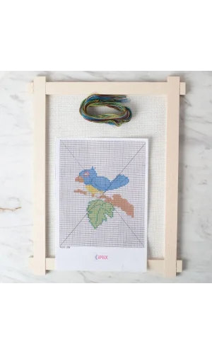 Loren Etamin İşleme Panosu Kiti Kuş - Kod:236