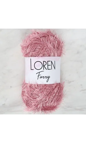 Loren Furry Gül Kurusu El Örgü İpi - RF028