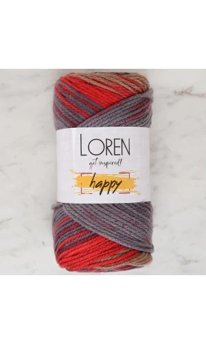 Loren Happy Ebruli El Örgü İpi - RH006 - 34291