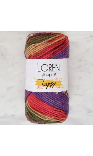 Loren Happy Ebruli El Örgü İpi - RH014 - 34299