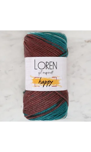 Loren Happy Ebruli El Örgü İpi - RH018 - 34303