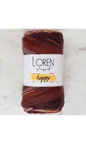 Loren Happy Ebruli El Örgü İpi - RH020 - 34305