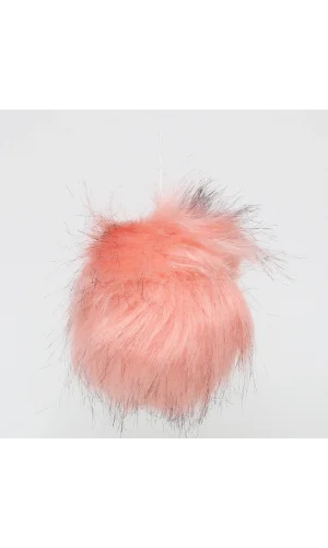 Loren Kırçıllı Nar Çiçeği Tüylü Ponpon