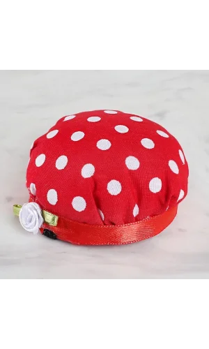 Loren Kola Takılabilir İğnedenlik kırmızı puanlı