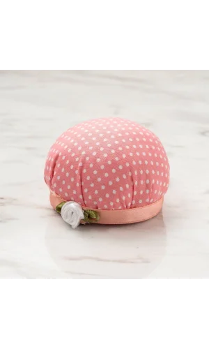 Loren Kola Takılabilir pembe beyaz iğnedanlık