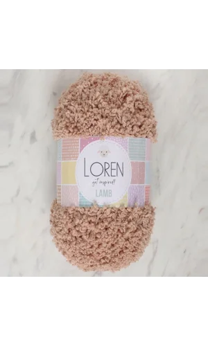 Loren Lamb Bej El Örgü İpi - R083 - 34421