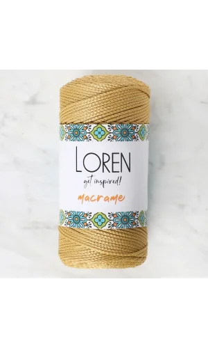 Loren Macrame Gold El Örgü İpi - RM 050 - 34329