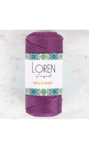 Loren Macrame Mor El Örgü İpi - RM 0160 - 34347