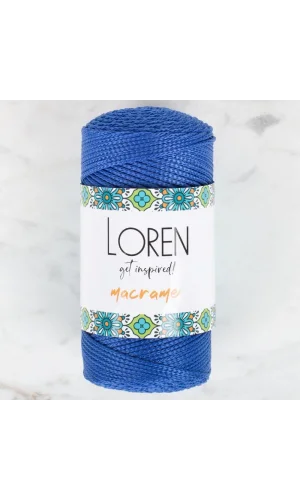 Loren Macrame Saks Mavi El Örgü İpi - RM 0252 - 34352