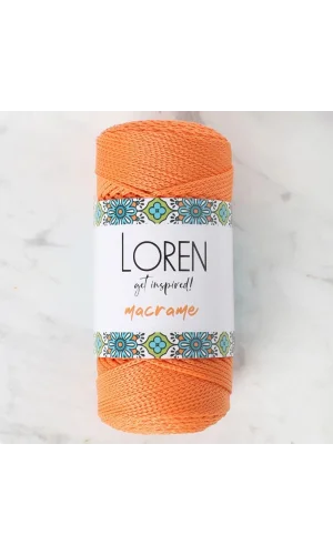 Loren Macrame Turuncu El Örgü İpi - RM 0125 - 34335