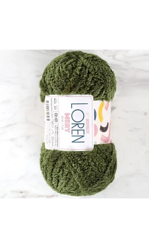 Loren Mery Yeşil El Örgü İpi - M415