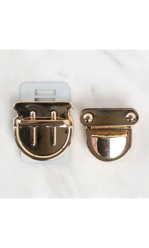 Loren Metal Çanta Kilidi Sarı