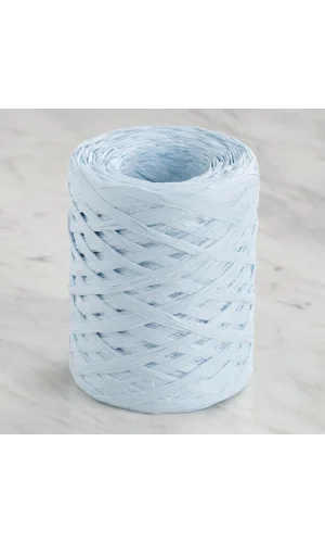 Loren Natural Raffia 90 gr Açık Mavi Kağıt İp - 27