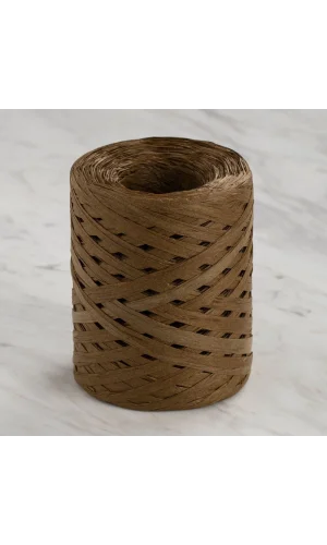 Loren Natural Raffia 90 gr Haki Yeşil Kağıt İp - 8