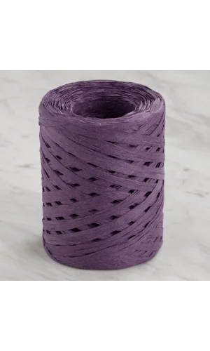 Loren Natural Raffia 90 gr Mor Kağıt İp - 42