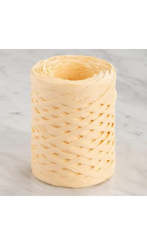 Loren Natural Raffia 90 gr Sarı Kağıt İp - 4