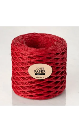 Loren Paper Bordo Kağıt İpi - RH06