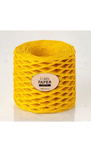 Loren Paper Hardal Sarı Kağıt İpi - RH24