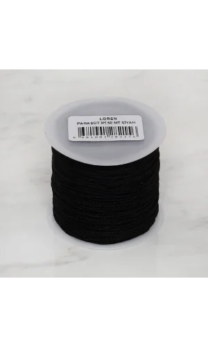 Loren Paraşüt İpi 100 mt Siyah