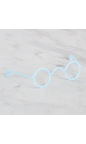 Loren Plastik Amigurumi Gözlük Mavi