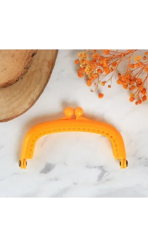 Loren Plastik Cüzdan Klipsi-Sarı