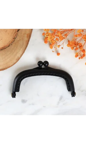 Loren Plastik Cüzdan Klipsi-Siyah