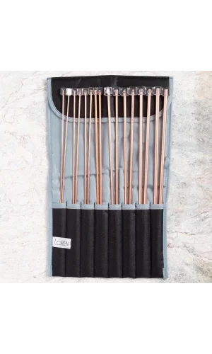 Loren Rose 35cm Örgü Şişi Seti