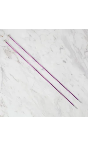 Loren Rythm 2,5mm Mor Renkli Metal Örgü Şişi