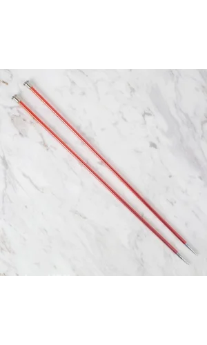 Loren Rythm 5mm Kırmızı Renkli Metal Örgü Şişi