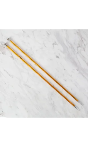 Loren Rythm 5mm Sarı Renkli Metal Örgü Şişi