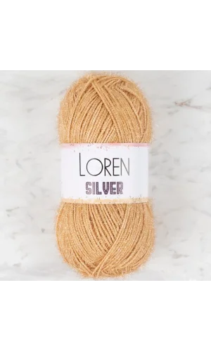 Loren Silver Bej El Örgü İpi - RS00100 - 34095