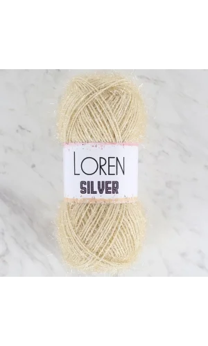 Loren Silver Bej El Örgü İpi - RS0066 - 34094