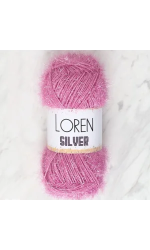 Loren Silver Gül Kurusu El Örgü İpi - RS0012 - 34081