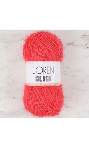 Loren Silver Nar Çiçeği El Örgü İpi - RS0017 - 34085