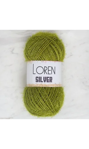 Loren Silver Yeşil El Örgü İpi - RS0044 - 34100