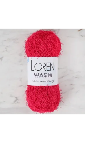 Loren Wash Fuşya El Örgü İpi - R095 - 34026