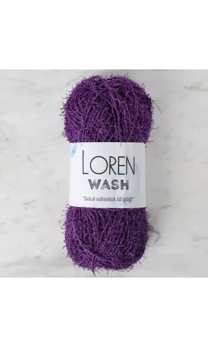 Loren Wash Mor El Örgü İpi - R093 - 34029