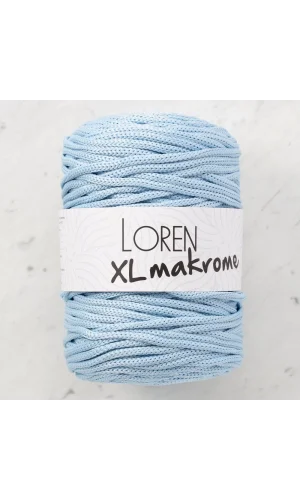 Loren XL Makrome Bebe Mavi El Örgü İpi - R051 - 33718
