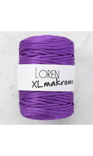 Loren XL Makrome Mor El Örgü İpi - R050 - 33717