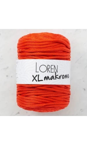 Loren XL Makrome Turuncu El Örgü İpi - R045 - 33711