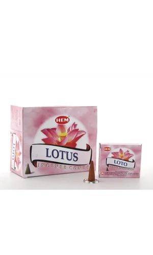 Lotus Aromalı Konik Tütsü