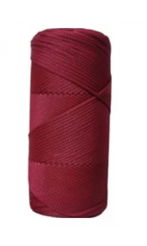Makrome İpi 3mm Polyester  Bordo