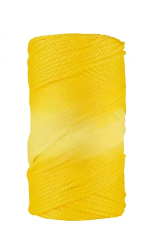 Makrome İpi 3mm  Polyester Canlı Sarı