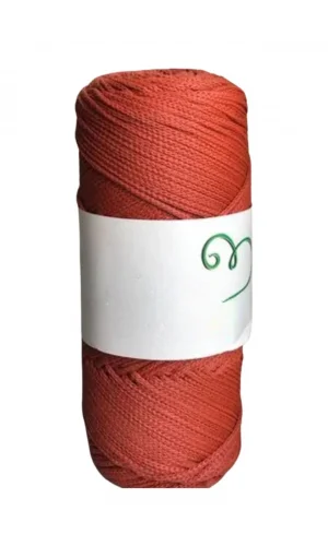 Makrome İpi 3mm Polyester  Kiremit