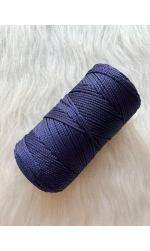 Makrome İpi 3mm Polyester Lacivert