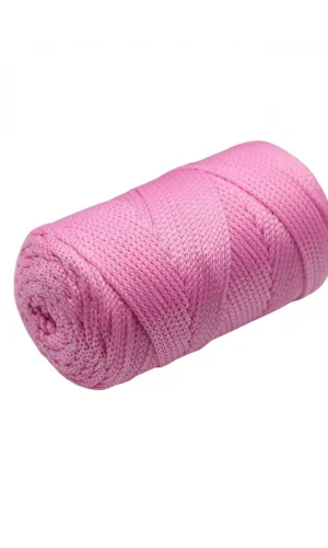 Makrome İpi 3mm Polyester Pembe