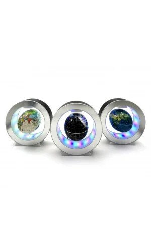 Manyetik Küçük Boy Yuvarlak Ledli Dünya Küre