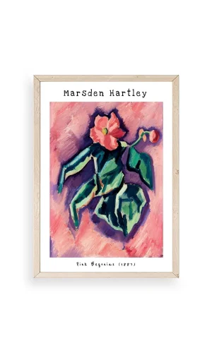 Marsden Hartley Ahşap Çerçeveli Tablo