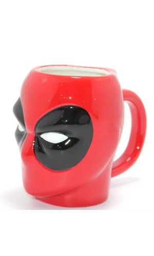 Marvel Deadpool 3D Kabartmalı Kupa Bardak